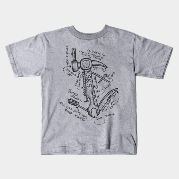 Impossible Tool Kids T-Shirt by KSKS